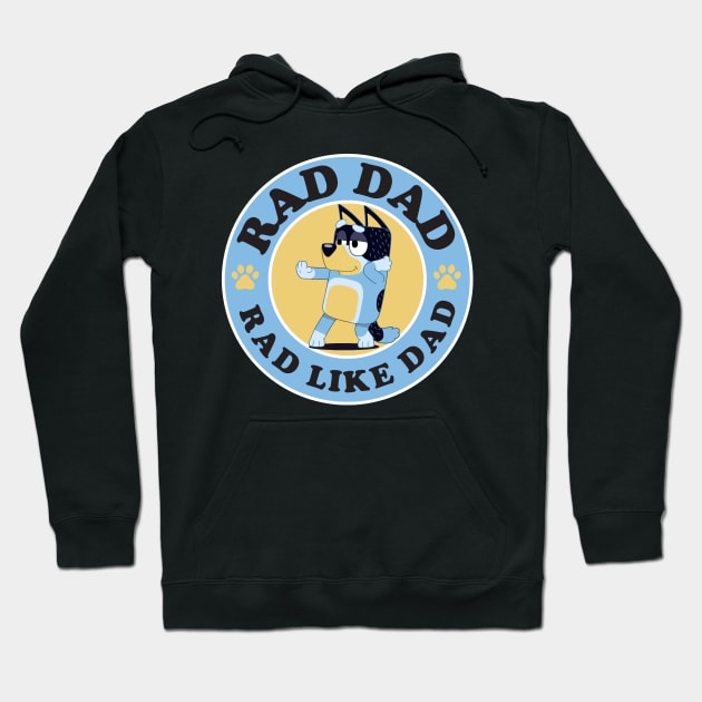 RAD. Daddy Hoodie by Paintgolden